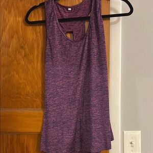Women's Purple Sleeveless Top